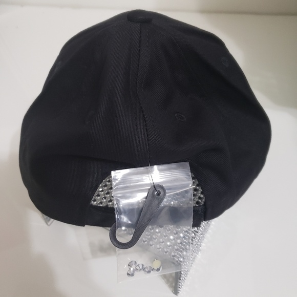 Black bling  baseball cap - Picture 4 of 6